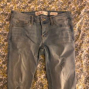 Light wash hollister jeans